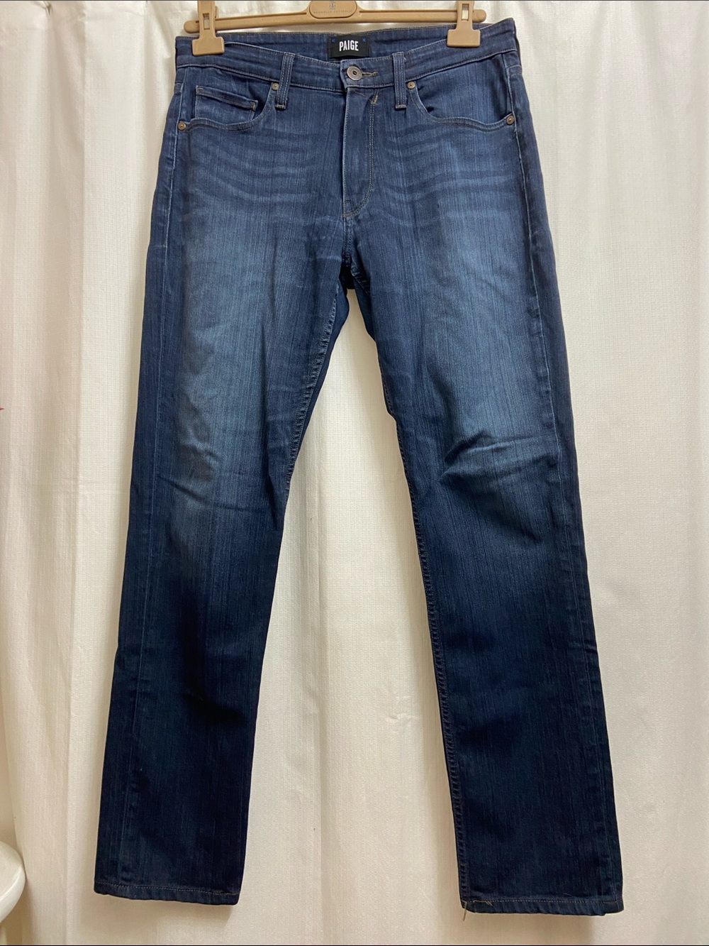 PAIGE Men’s Lennox Slim Jeans in Russ